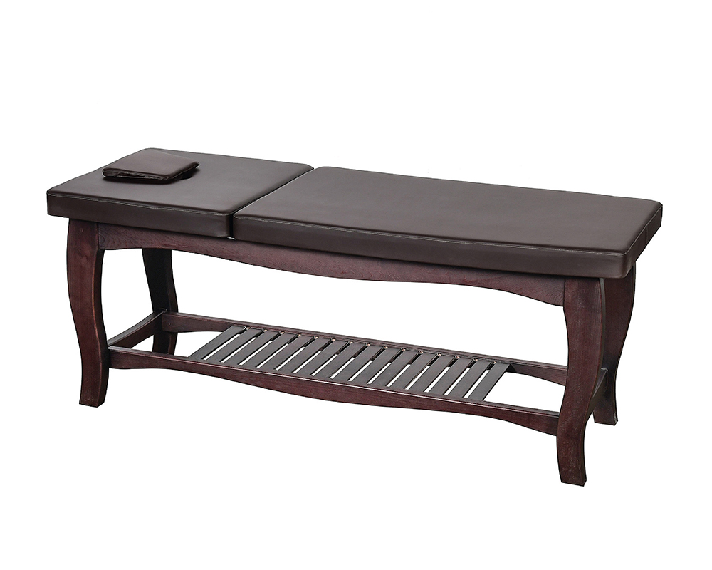 Деревянная массажная кушетка из бука Heliox WCO3