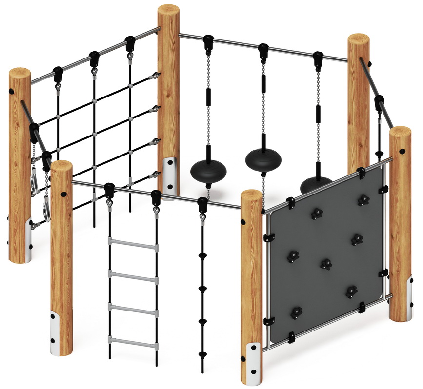 Детский комплекс Спортивная серия (Лиственница) СК 1.08.01-Л