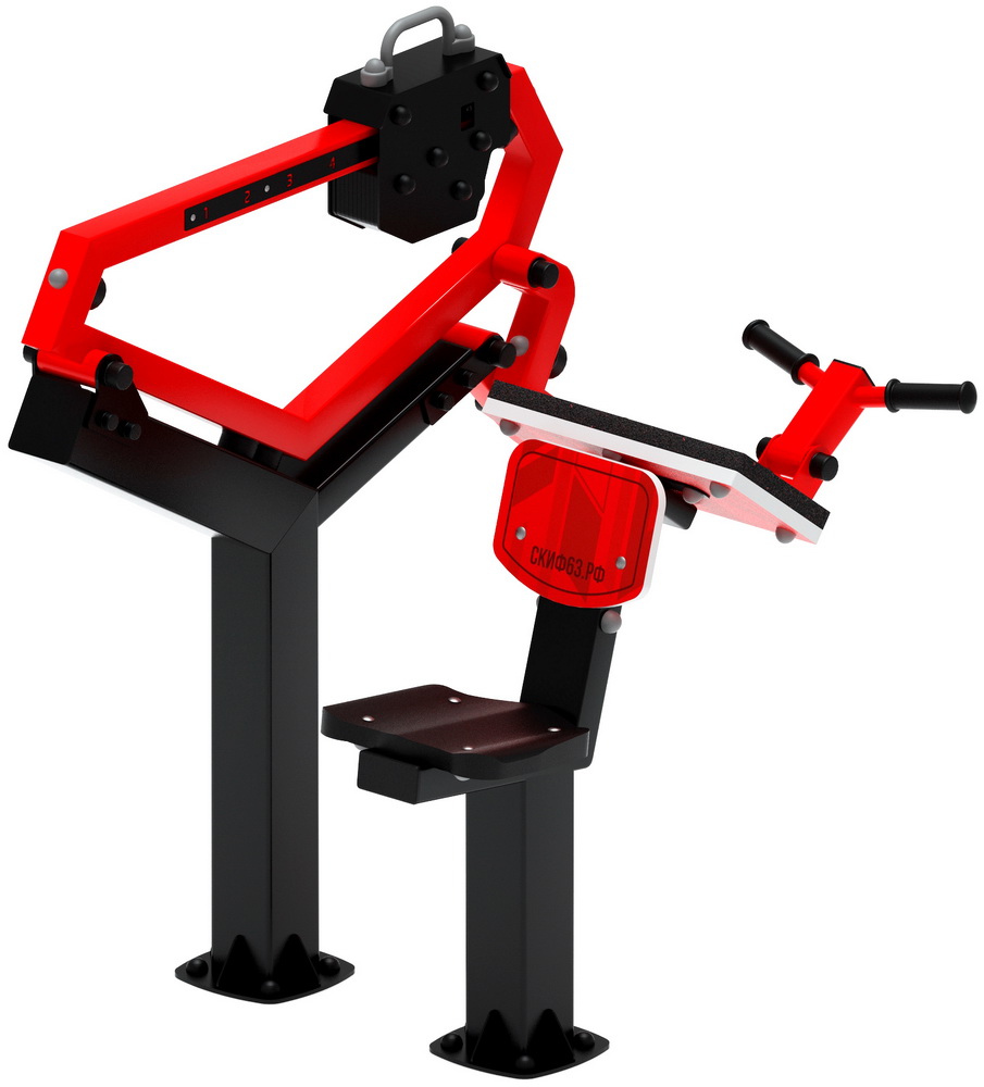 Тренажер уличный БИЦЕПС СИДЯ СТ 034-11