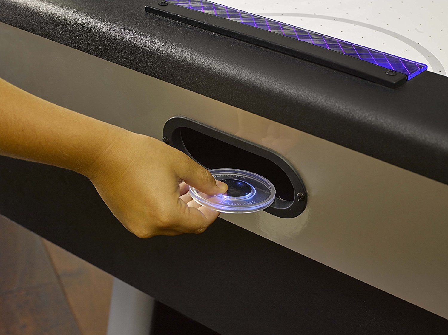 Аэрохоккей Atomic Top Shelf 7.5 ф (228 х 124 х 80 см, черный)