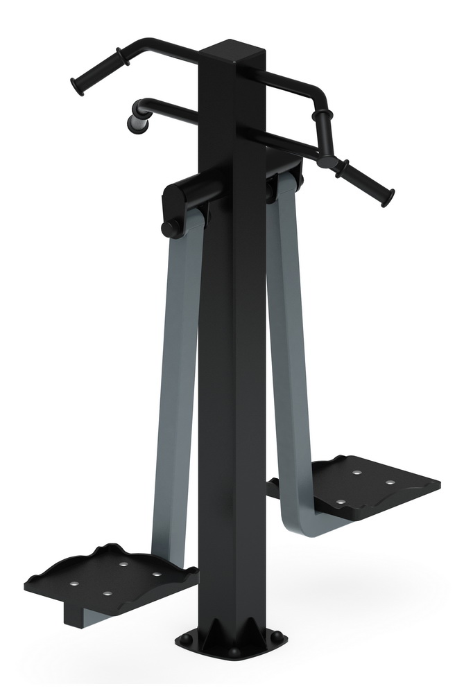 Тренажер уличный МАЯТНИК ДВОЙНОЙ (серый) СТ 029-13.П