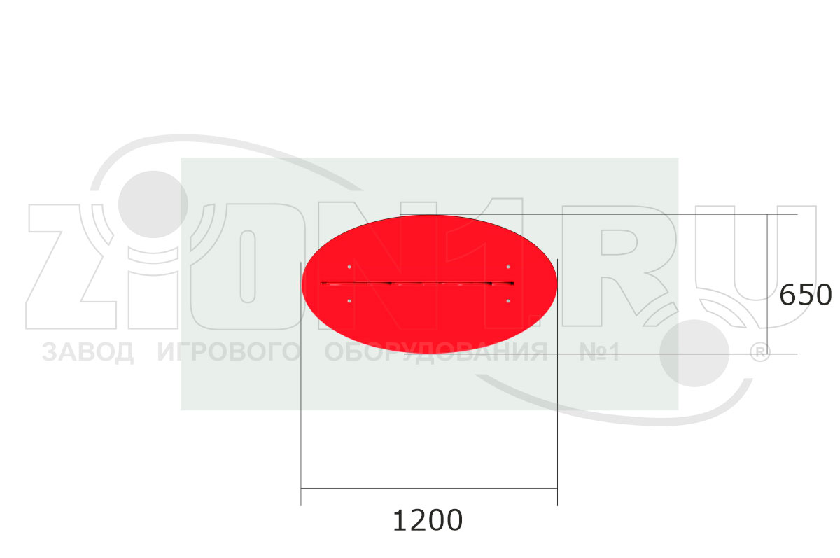 Скамейка детская ZION Ежик (СП067)