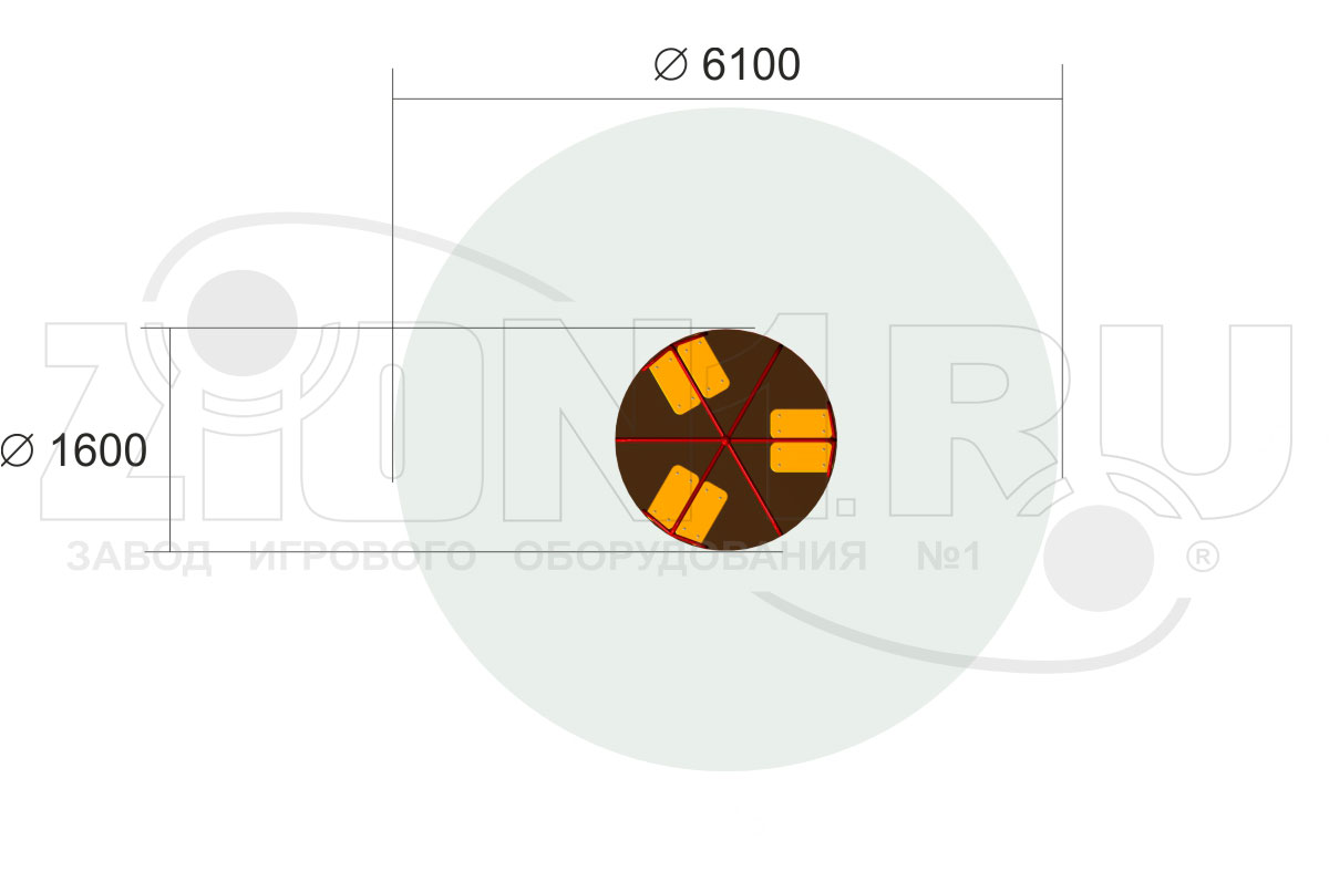 Карусель ZION Азарт (КР002)