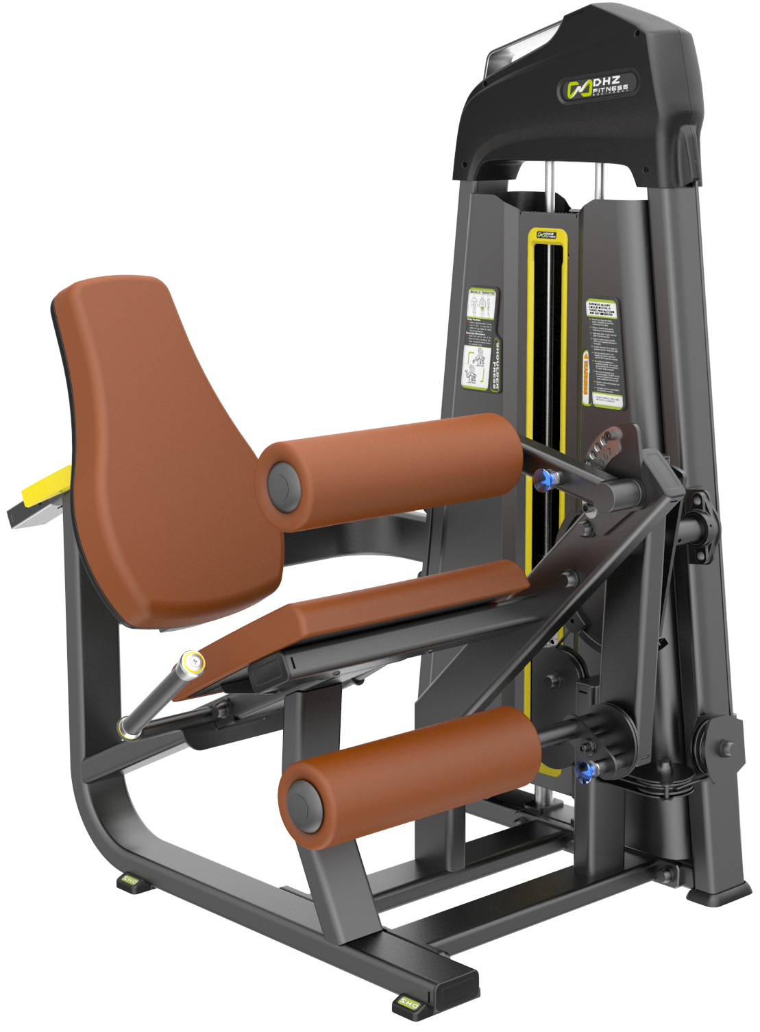 E-1076B Разгибание/Сгибание ног сидя. Стек 109 кг