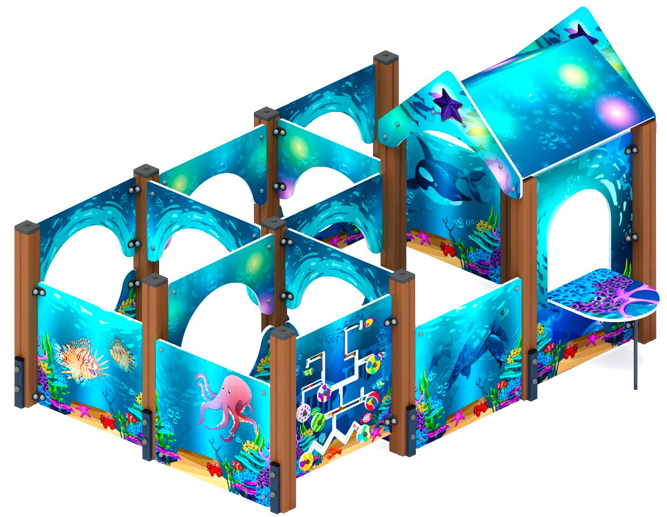 ЛАБИРИНТ МОРСКОЙ игровая форма МФ 20.17.01-01