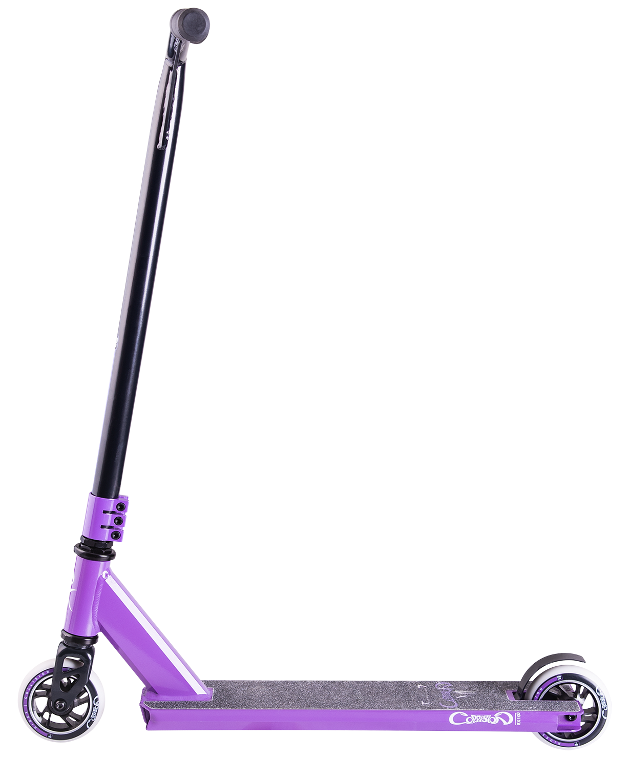 Самокат трюковый Collision purple 100 мм