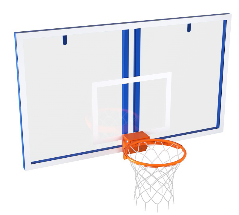 Игровой щит из оргстекла 15 мм с кольцом (на выбор)