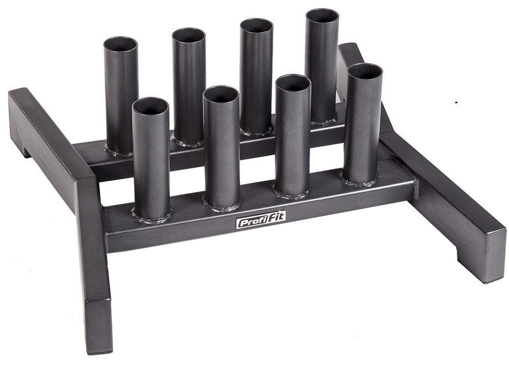 Вертикальный держатель для олимпийских грифов на 8 шт