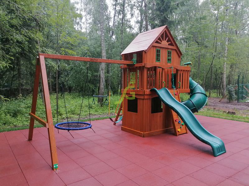 Детская площадка IgraGrad Шато 2 с трубой (домик)