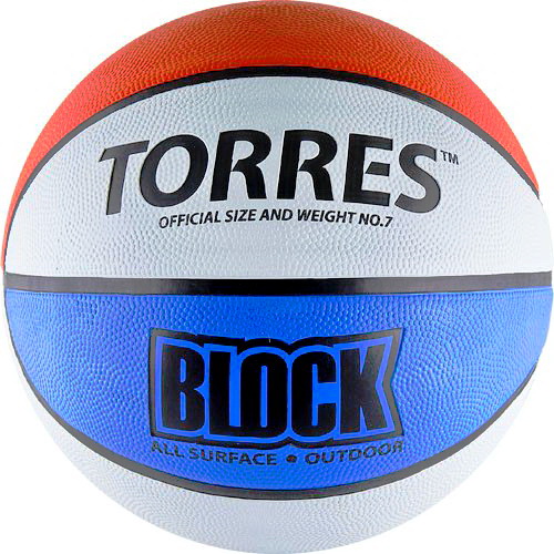 Мячи баскетбольный TORRES Block
