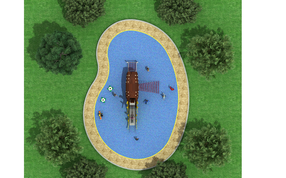 Детская игровая площадка Air-Gym Play Лось WD-DZ034, серия Животный мир