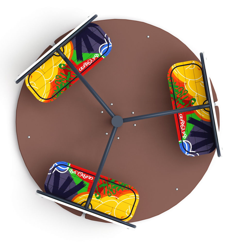 Карусель СОЛНЫШКО (Граффити) ИО 30.01.03-С.16