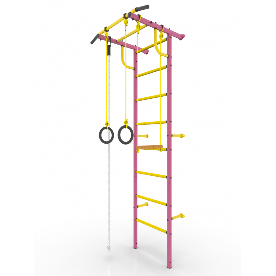 Шведская стенка Роки-1 (розовый)