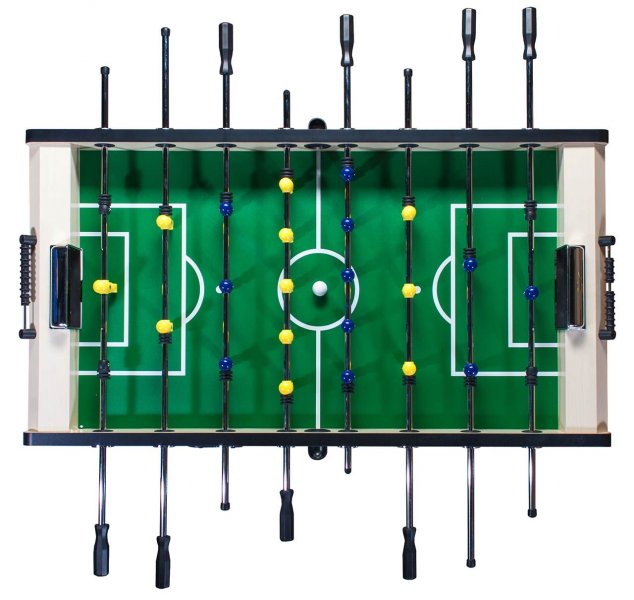 Настольный футбол (кикер) Valencia 5 ф (140 х 74 х 86 см, светлый)