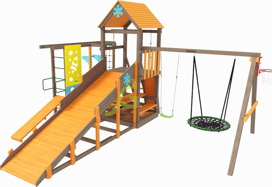 Детская площадка IgraGrad Спорт 1 с зимним модулем