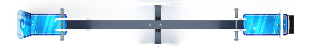 ЛОШАДКА качалка балансир (Снежная королева) ИО 21.М.01.05-П.04