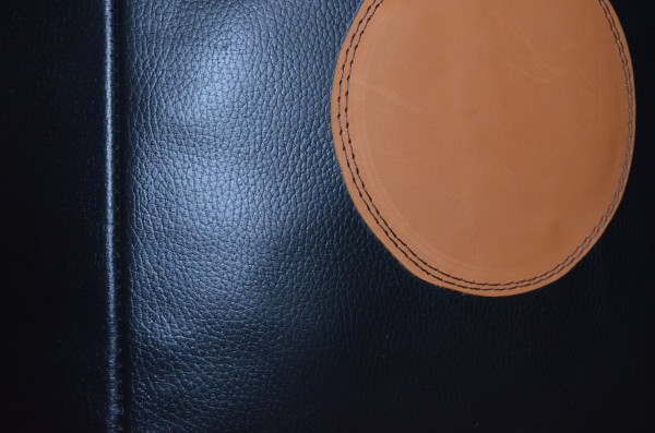 Апперкотная подушка РОККИ Г-образная с полусферой (кожа)