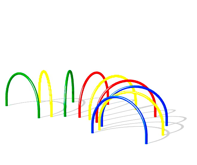 Лаз РУЧЕЕК ОТКРЫТЫЙ для детской площадки СО 1.10.06