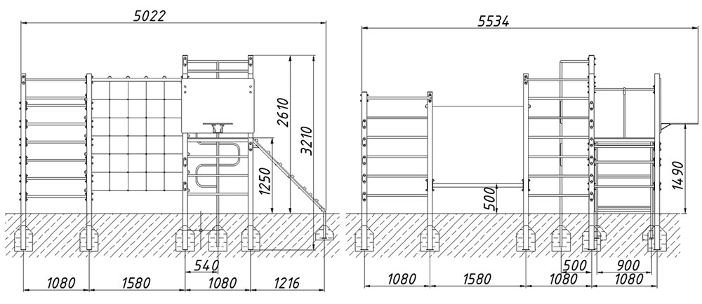 Спортивный комплекс ZION СГК-46 (КС073)