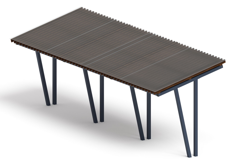 Пергола Тент (наклонная) МФ 77.03.03 /с поликарбонатом/