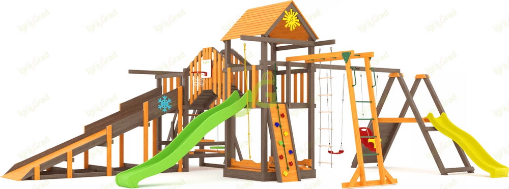 Всесезонная площадка IgraGrad С Мостик 2 SF1