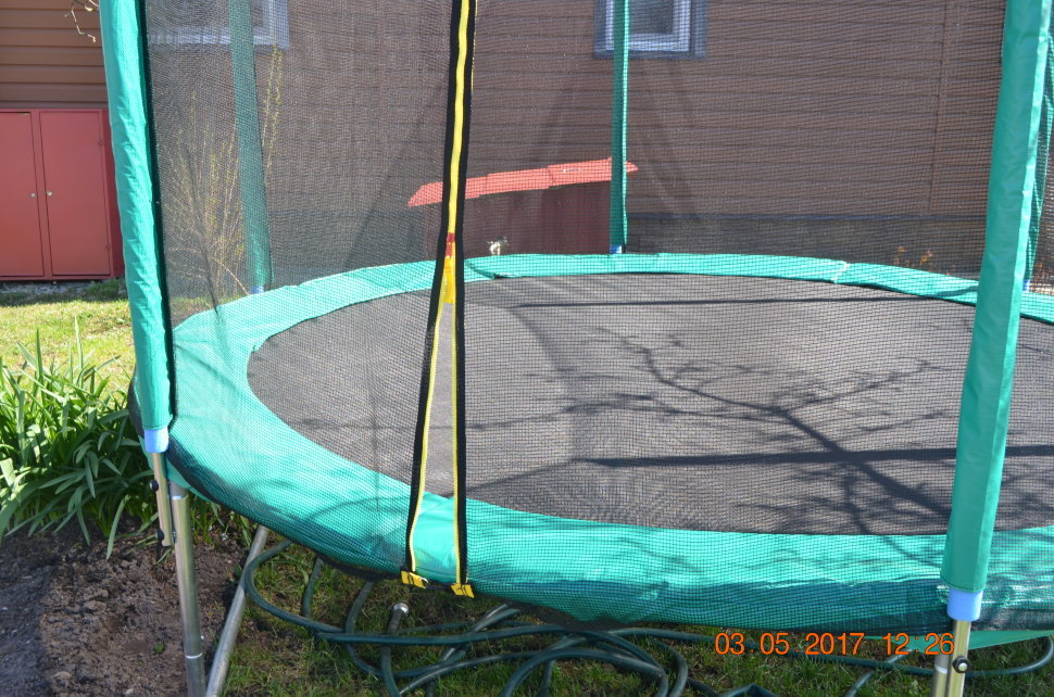 Батут с защитной сеткой "Trampoline 6" диаметр 1,8 м