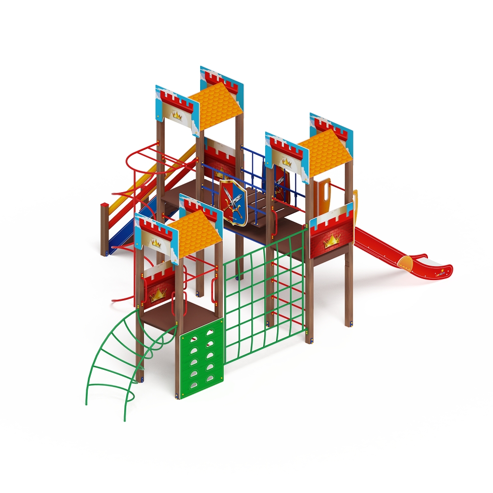 ЗАМОК детский игровой комплекс ДИК 2.18.05-01 (H=1500)