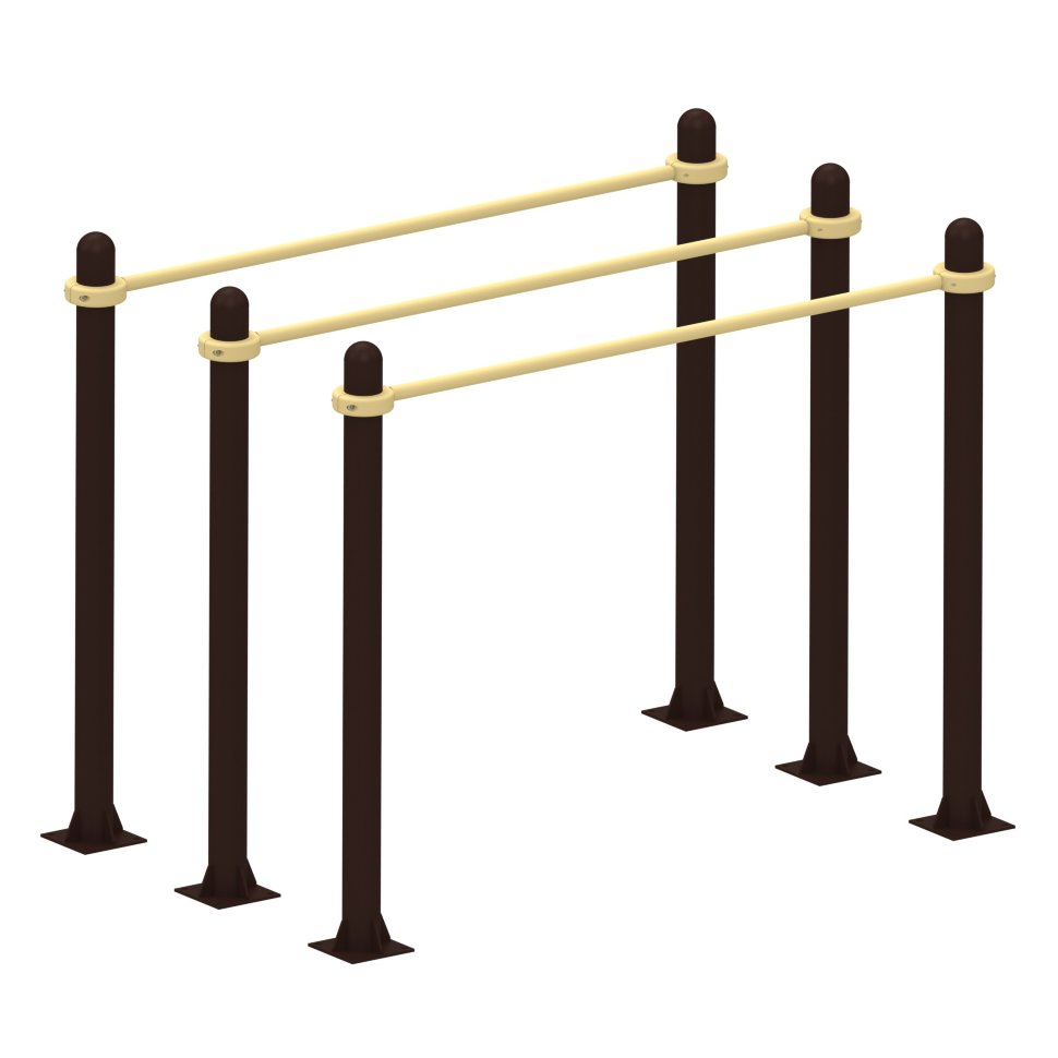 Брусья тройные  Air-Gym YSK26