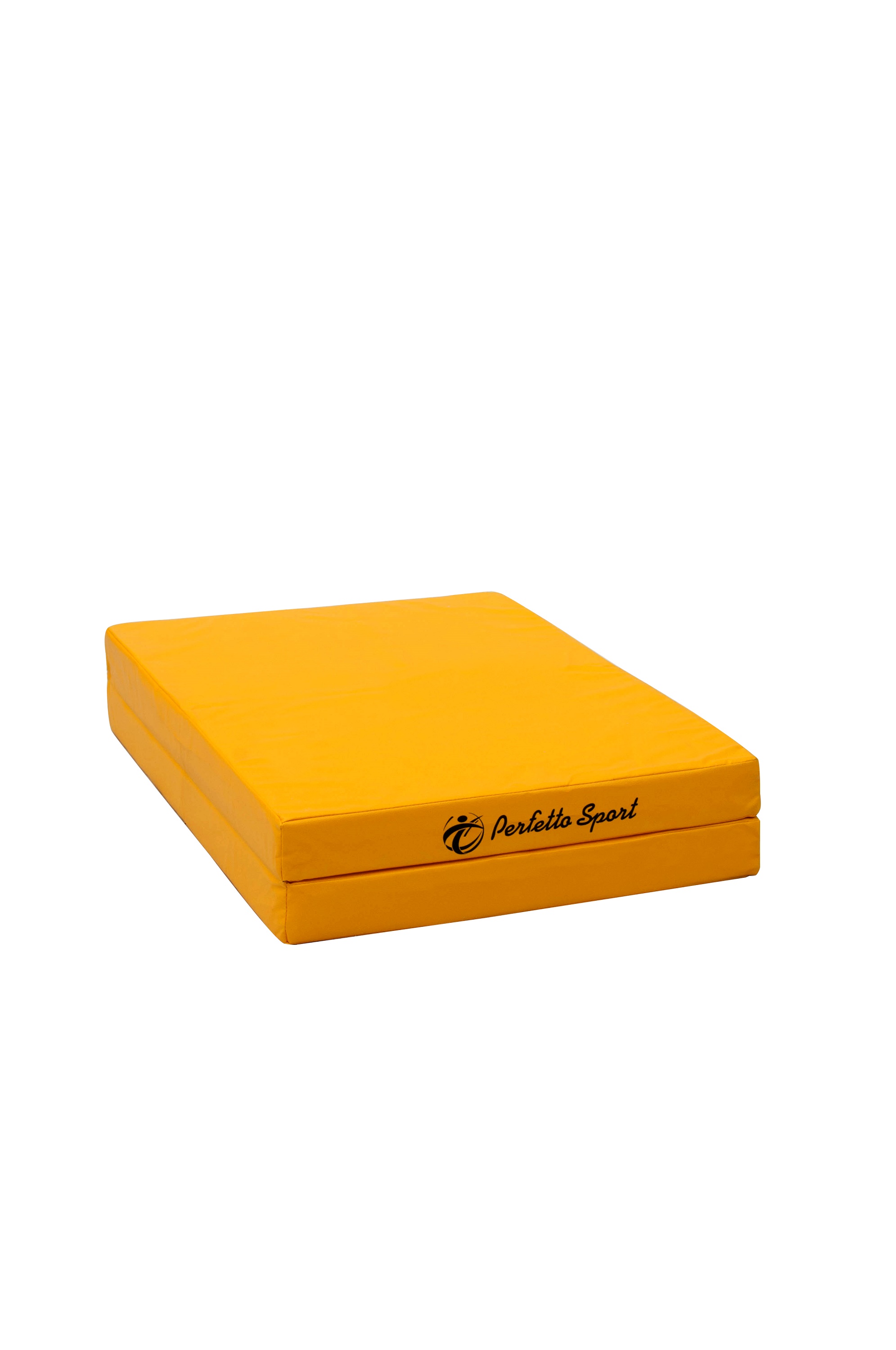 Мат № 8 (100 х 200 х 10) складной 1 сложение PERFETTO SPORT жёлтый