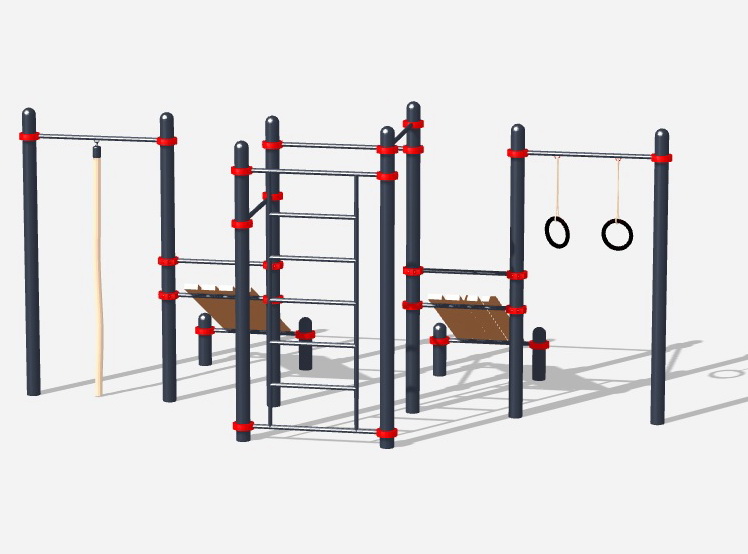 Уличный атлетический комплекс ВОРКАУТ 18 (89)