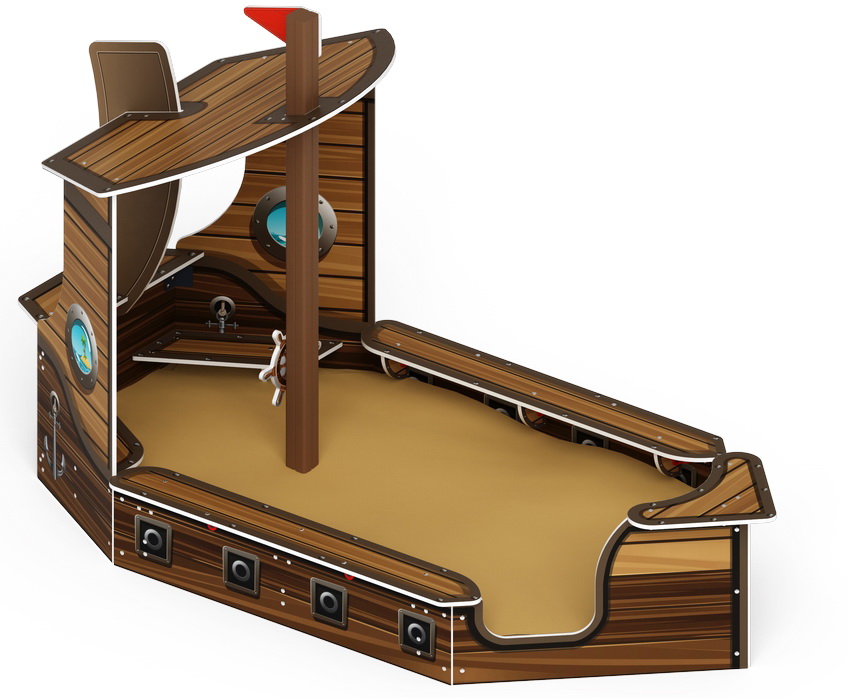 КАТЕРОК песочница (Коричневый) ИО 5.03.02-03