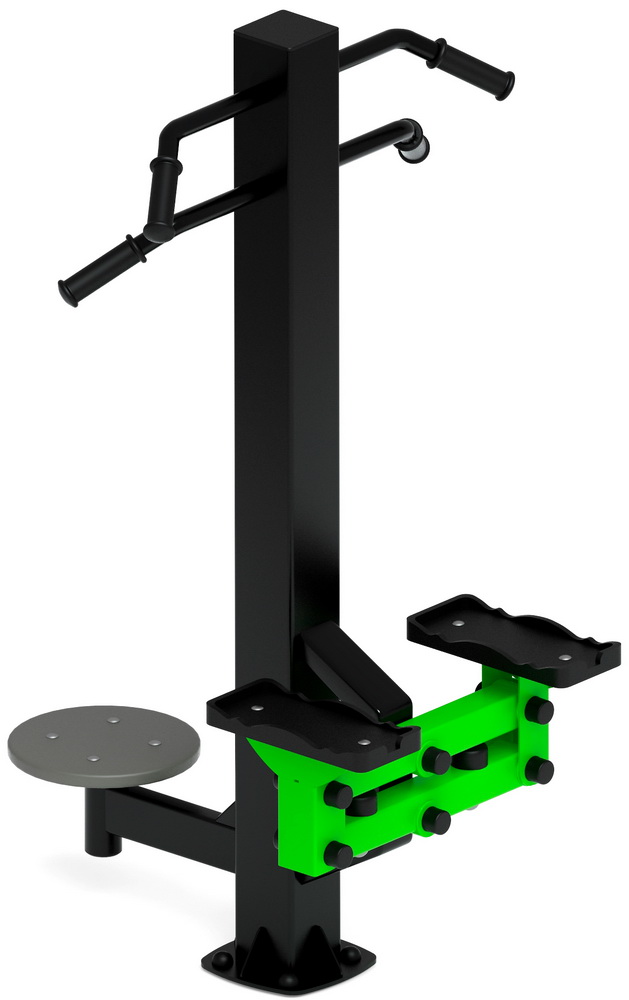 Тренажер уличный СТЕП+ТВИСТЕР (зеленый) СТ 019-12