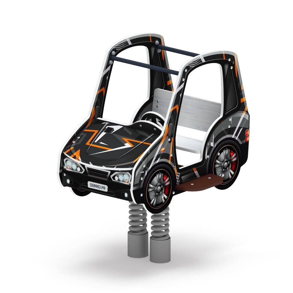 МАШИНКА (средняя) качалка на пружине ИО 23.03.01-05