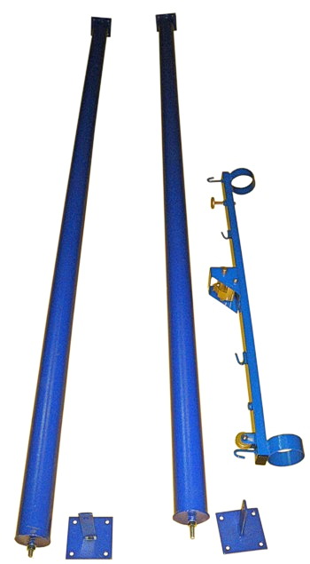 Стойки волейбольные пристенные 03.101