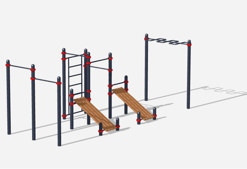 Уличный атлетический комплекс ВОРКАУТ 30 (108)