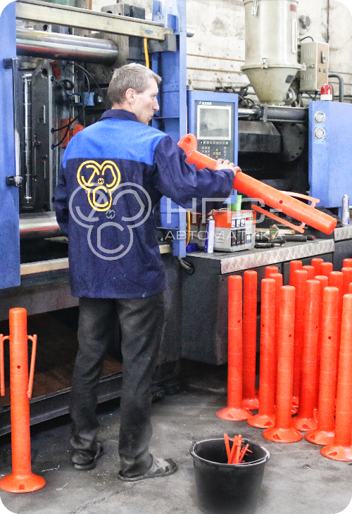 Столбик сигнальный упругий ССУ-750.000 СБ