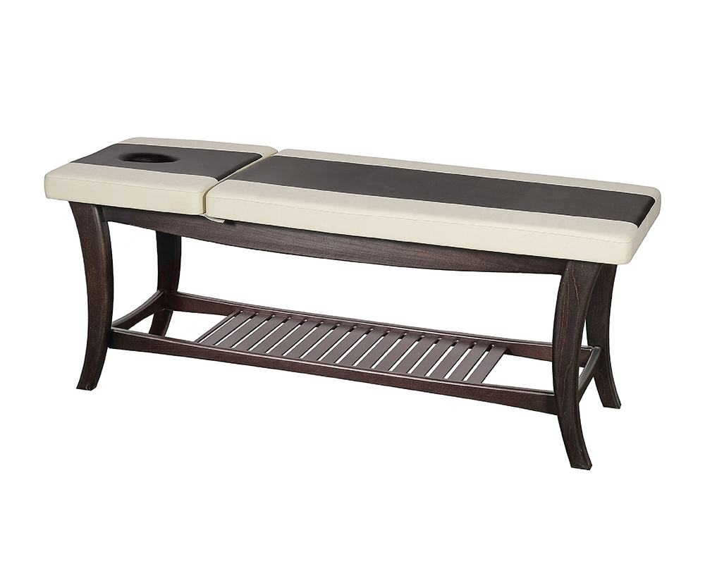 Деревянная массажная кушетка из бука Heliox WCO6