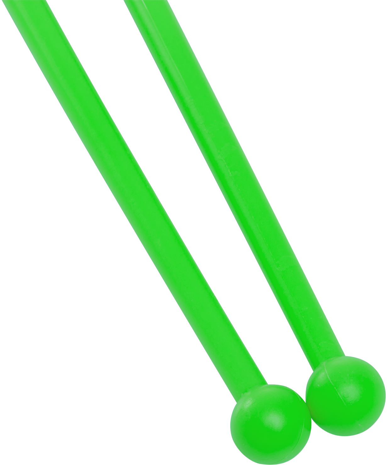 Булавы для художественной гимнастики У714, 35 см, салатовые