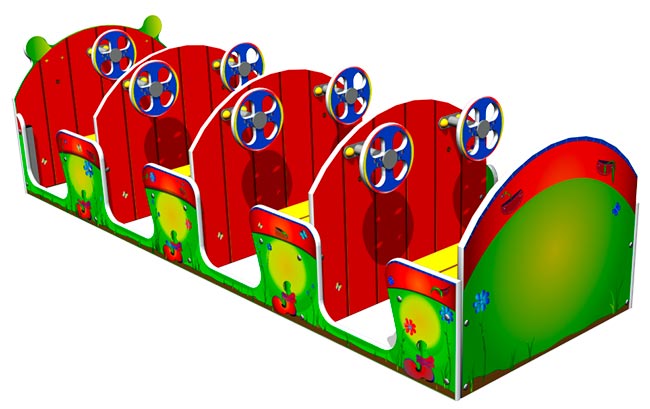 Игровой макет ZION Машинка Гусеничка (ИМ244)