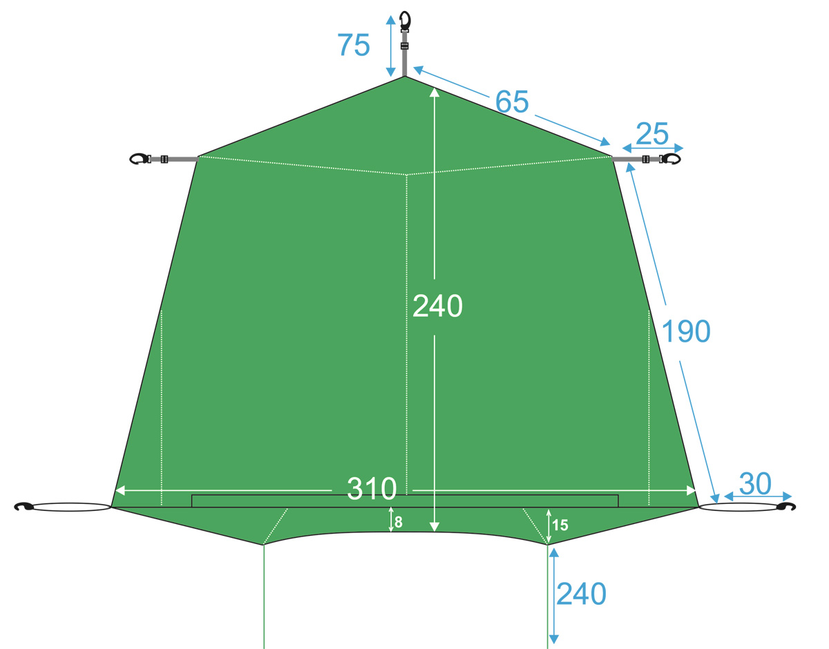 Козырек для палатки ЛОТОС 3