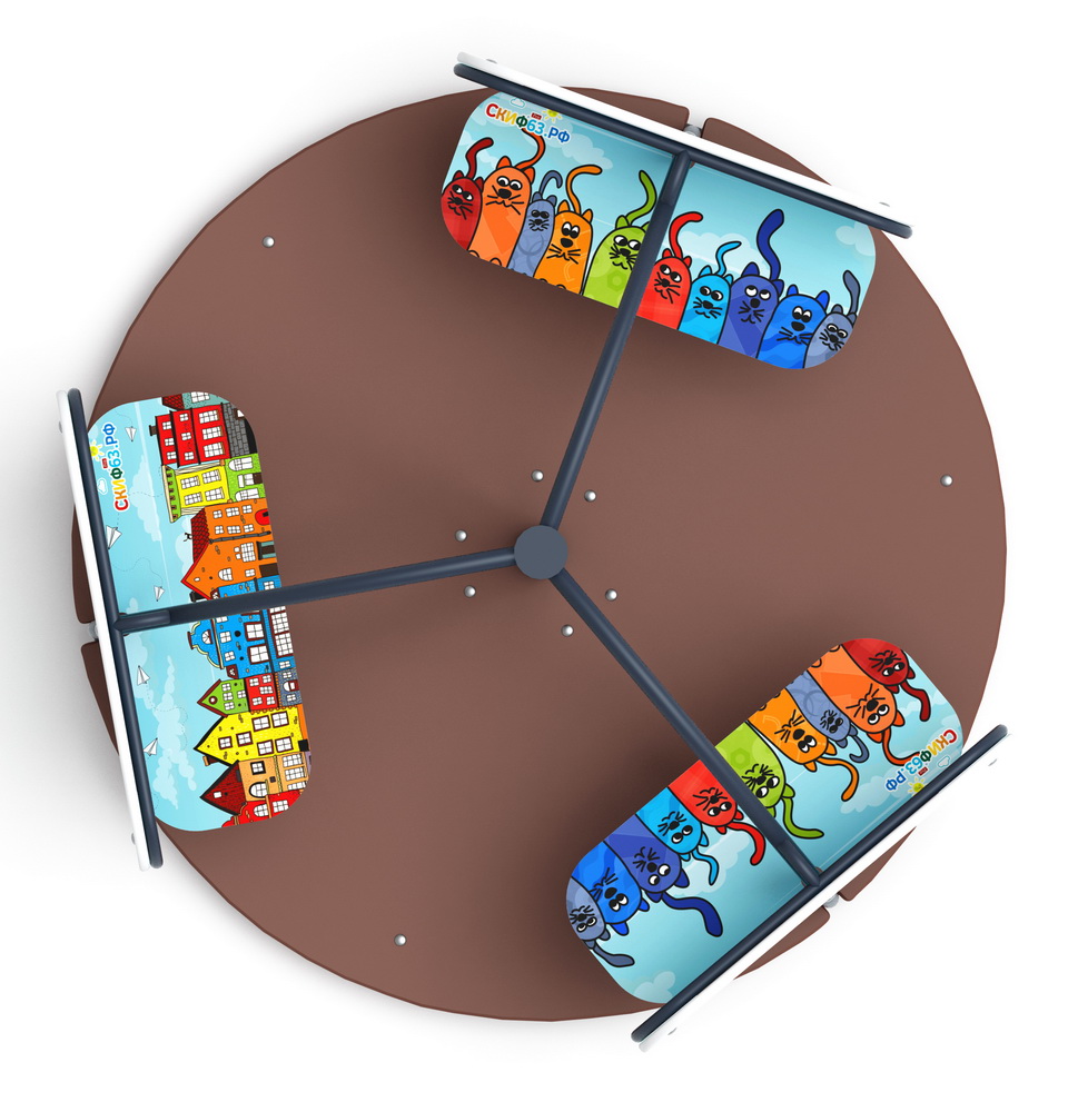 Карусель СОЛНЫШКО (Коты) ИО 30.01.03-С.10