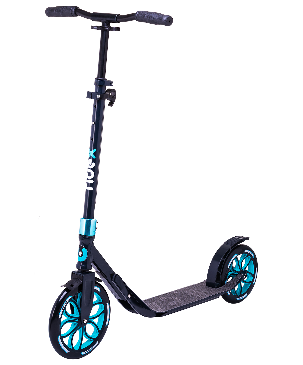 Самокат 2-колесный Supreme 255/215 мм, черный