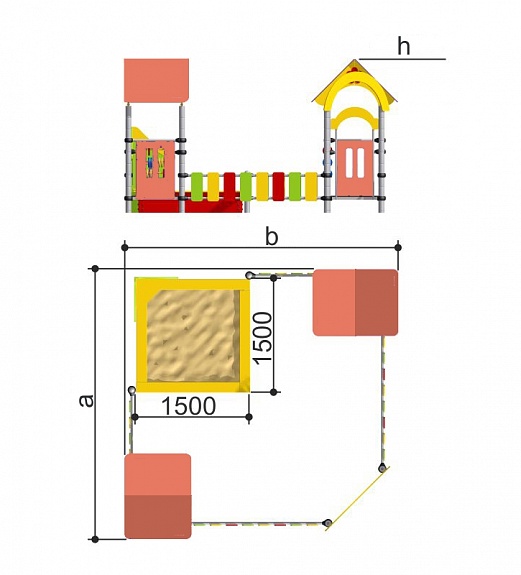 Песочный дворик «Romana 109.05.00»