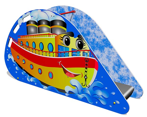 Горка детская ZION Пароходик (Г032)