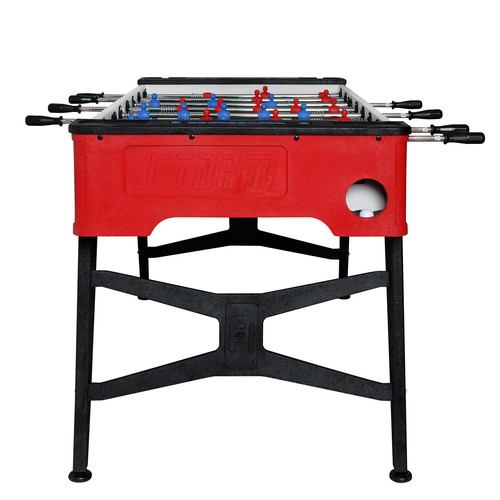 Всепогодный настольный футбол (кикер) Storm F-1 family outdoor 5 ф (138 x 76 x 88 см, красный)