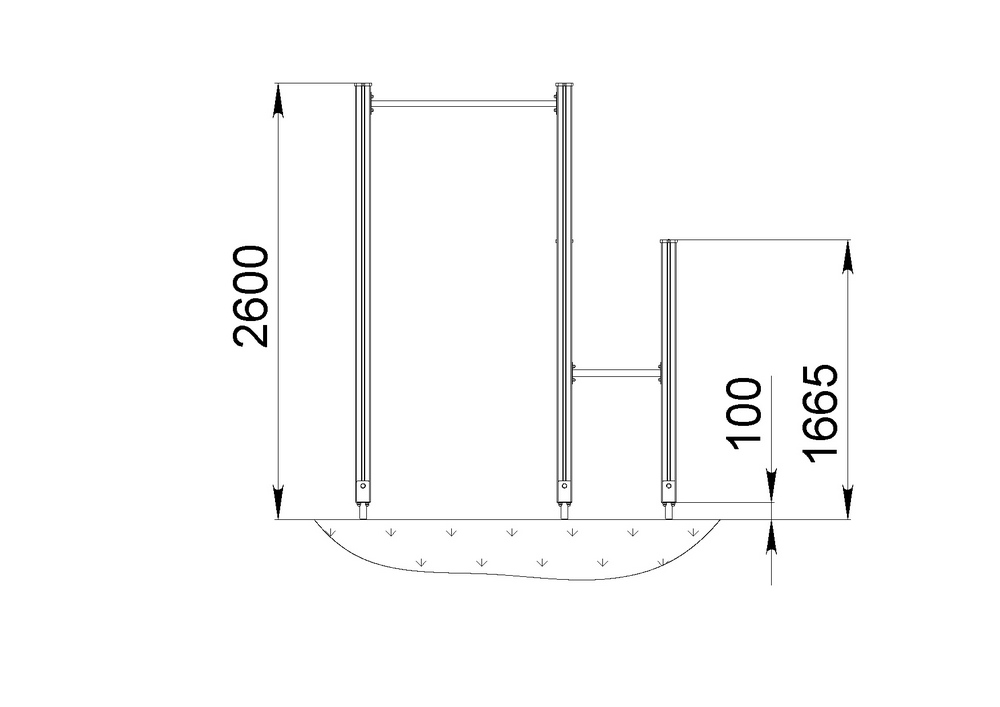 Уличный спортивный комплекс START LINE № 15