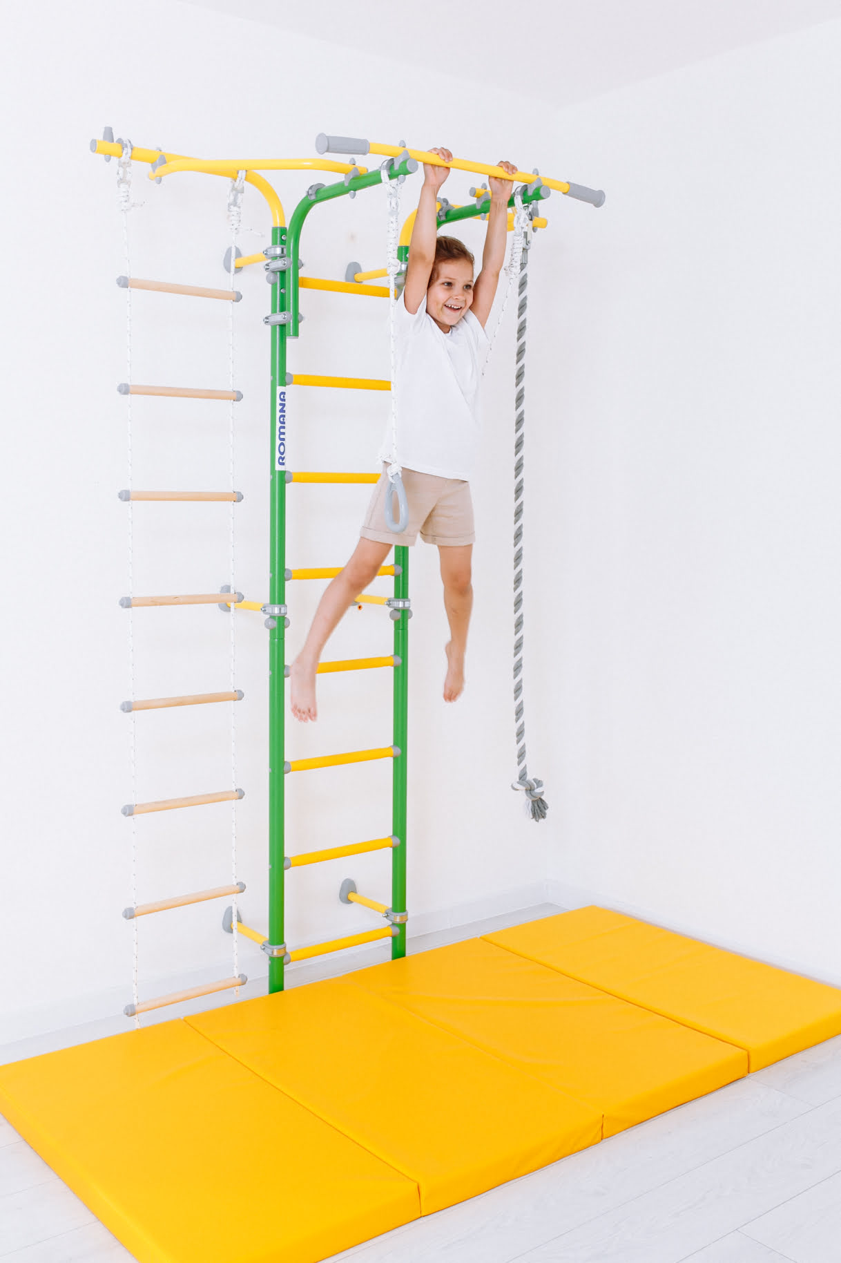 Шведская стенка S6 Karusel Romana(01.21.8.06.410.06.00-14) синяя слива