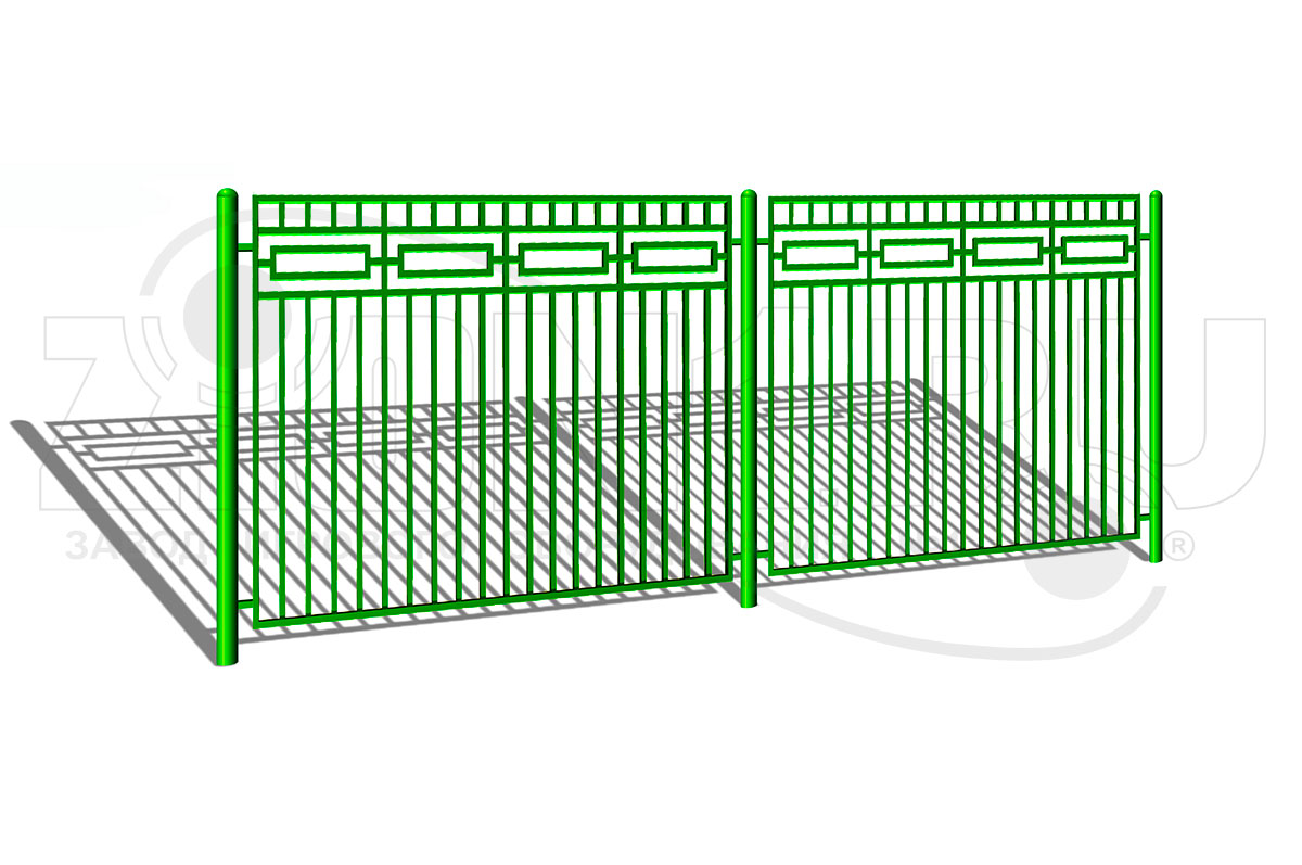 Забор металлический ZION ОЗ-4 (ОЗ094)