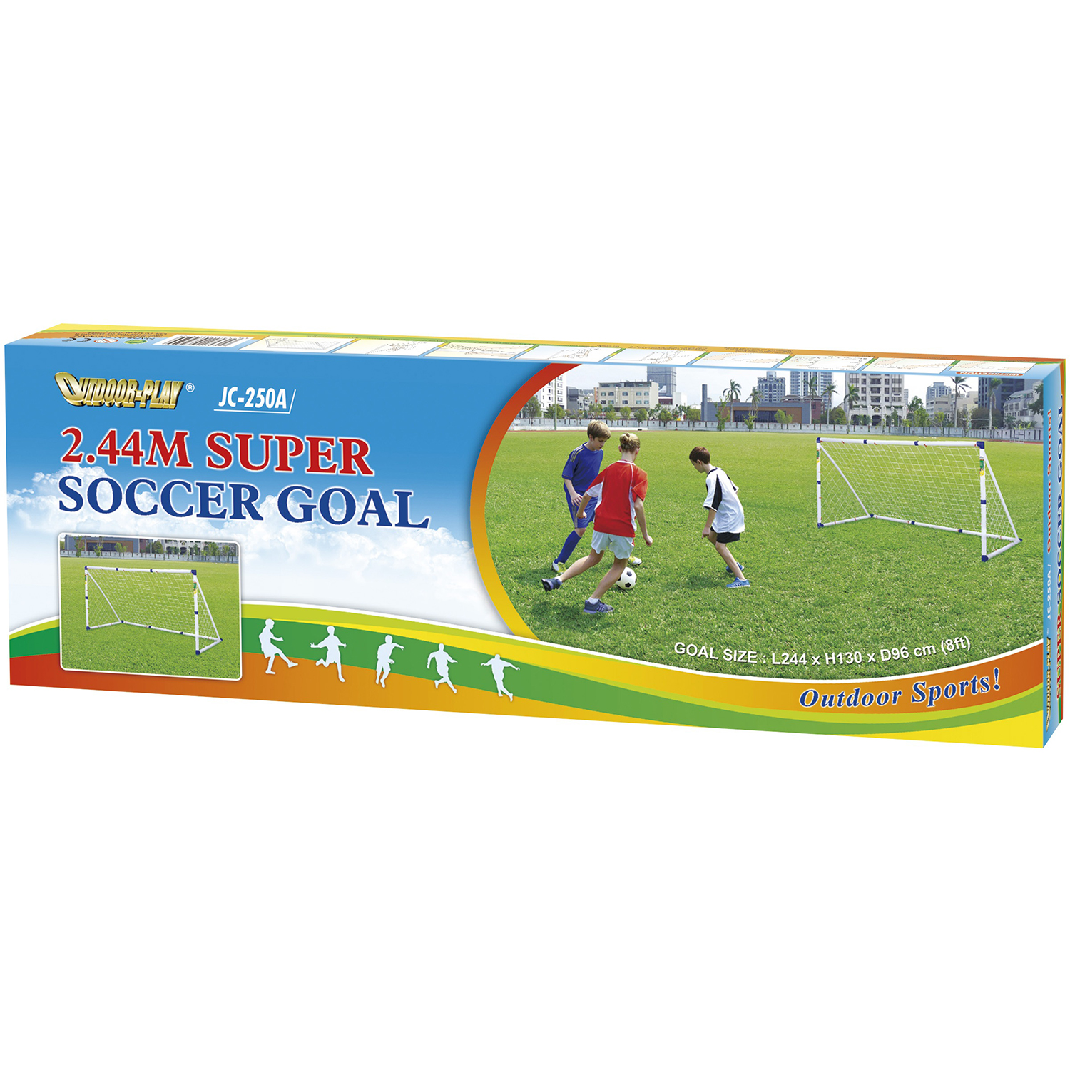 Ворота пластиковые DFC 8ft Super Soccer GOAL250A