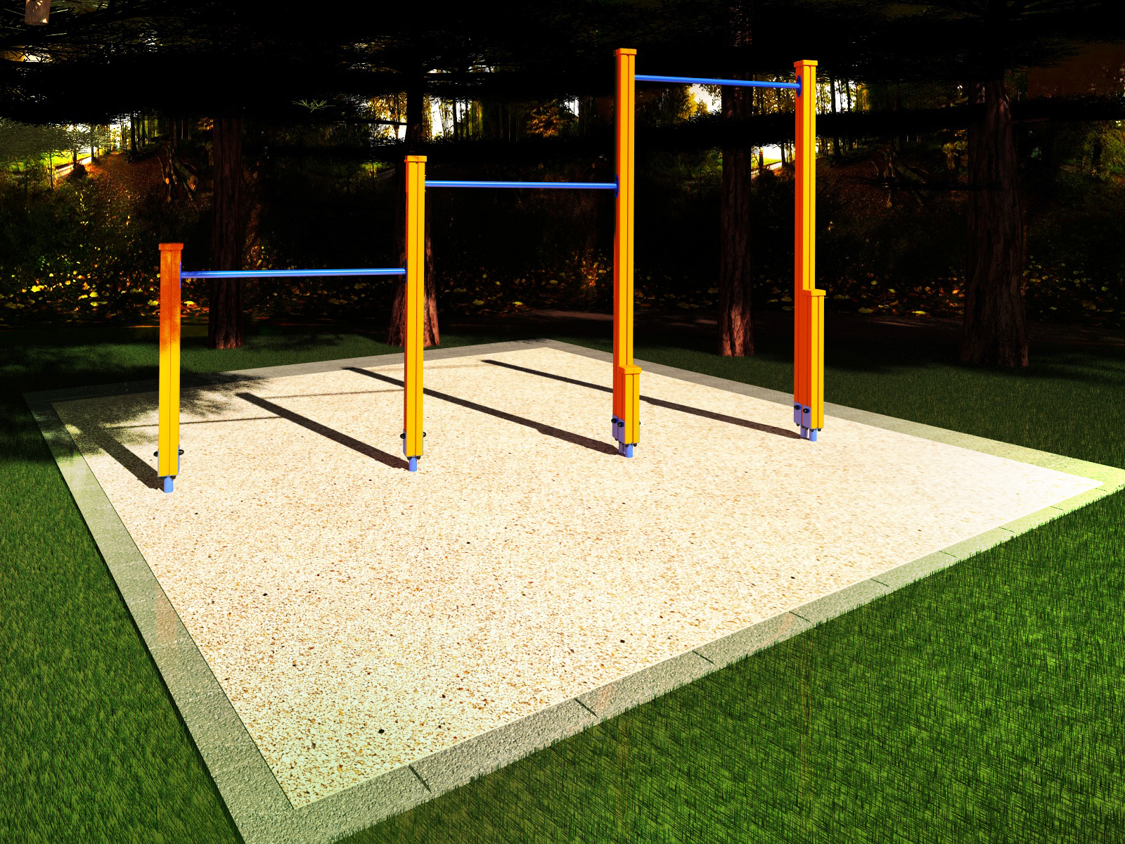 Уличный спортивный комплекс START LINE Fitness №12